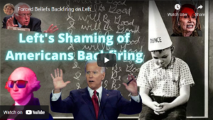 Forced Beliefs are Backfiring on the Left