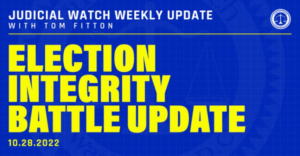 Election Integrity Battle Update