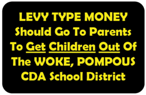 Levy Commitment: Parents Versus Woke Universe In The CDA Levy Vote