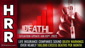 Life insurance companies sound DEATH ALERT warnings over nearly 100,000 excess deaths per month happening right now in the USA