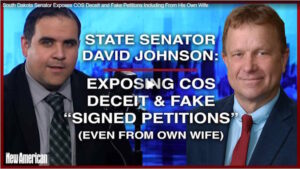 South Dakota Senator Exposes COS Deceit and Fake Petitions Including From His Own Wife