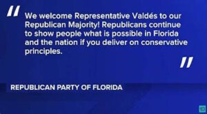 Republicans Welcome Florida Democrat State Rep Susan Valdés Switch To GOP