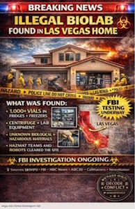 Another Illegal Red Chinese Bioweapons Lab Found In America