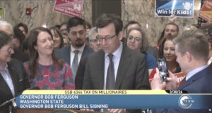 Washington State Gov. Ferguson Signs Income Tax