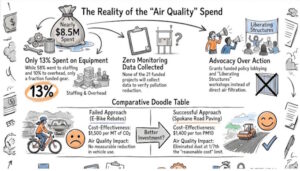 Air Quality Funds Diverted to Advocacy, Not Pollution Reduction