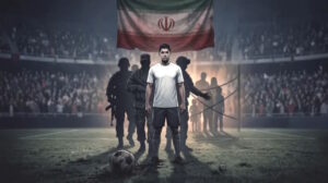 WORLD CUP HOSTAGES - Iran's players face the regime before every opponent