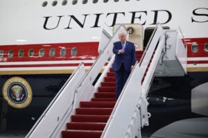 'A flying White House': Trump unveils new Air Force One at Joint Base Andrews