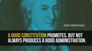 The Reasons the Constitution Exists