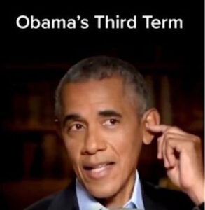 OBAMA'S 3RD TERM - WAS HE THERE FOR LETHARGIC BIDEN? ONE MIGHT THINK SO, BECAUSE SOMEONE HAD TO BE.